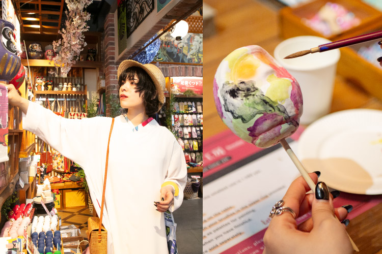 複合施設だから待ち時間も楽しめる