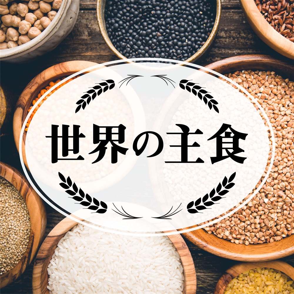 世界各国の主食とは？「食」から世界の地理や文化を見てみよう♪